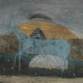 Abb.: Cavallo azzurro, Öl/Leinwand, 1951, Galerie Magne