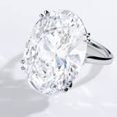 Platinum, Gold, Kashmir Sapphire and Diamond Ring, Tiffany &amp; Co., <i>circa </i>1905<br> Estimate: 30,000 - 50,000 USD