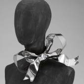 Shaun Leane for Alexander McQueen Silver Bow Choker Sold on 4 December at Sotheby’s New York The Personal Archive of Shaun 