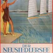 Plakat „Das Meer der Wiener“, 1927 Eduard Adrian Dussek © Wienbibliothek im Rathaus, Plakatsammlung