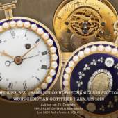 Besonderheit aus 1820: Taschenuhr mit württembergischen Staatswappen