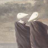 René Magritte (1898–1967) Inniges Gespräch, 1945 Öl auf Leinwand, 54 × 65 cm Privatsammlung © VG Bild-Kunst, Bonn 2012