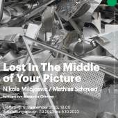 Nikola Milojcevic amazon, 2023 Stahlrahmen, Fotografie, kaschiert, signiert 1/2 150x75x7cm  (Seitenansicht)