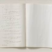 Oskar Holweck, Tb 23 XII 83/ S. 27, 1983, Papier, 29,7 x 41 x 2 cm, courtesy of Galerie Martin Kudlek & the artist