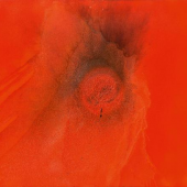 Otto Piene "rot, rot, rot" 2003 Mischtechnik (Feuergouache) auf Leinwand 70 x 95cm Ergebnis: 96.000 Euro