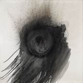 Otto Piene "Weißer Himmel - Schwarzer Stern" 1974 | Mischtechnik/Lw  150 x 150cm Ergebnis: 185.600€ 