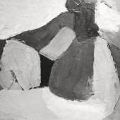 Maira Lassnig, Kappel am Krappfeld 1918-2014 Wien, sitzender Akt, um 1955, Leopold Museum, Wien (c) findART.cc Foto frei von Rechten.