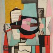Pablo Picasso, Guitare sur une table, 1919 Oil on canvas, Estimate $20,000,000-30,000,000 New York: Modern Art Evening Sale, 14 November