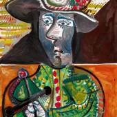 Pablo Picasso, Le Matador, oil on canvas, painted on 23 October 1970 (est. £14,000,000-18,000,000)