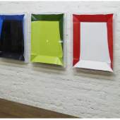 Rainer Splitt, PAPER POOLS 160 x 170 x 20 cm gefaltetes/entfaltetes Papier, Pigment