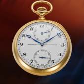 PATEK PHILIPPE Historically important pocket watch chronometer made for Henry Graves Jr., circa 1913