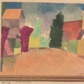 Paul Klee | Landgut bei Fryburg, 1915 | ALBERTINA, Wien. Sammlung Forberg