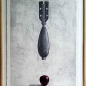 Bomb Object, David Higginbotham und Aya Kawano, Farbstift, 2006, 75 x 56 cm