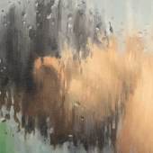 Peter Churcher Detail Kaue 2019, Öl auf Leinwand, 146 x 97 cm