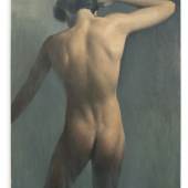 Peter Churcher Felix ( Back ) 2020, Öl auf Leinwand, 130 x 89 cm