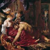 Peter Paul Rubens (1577–1640) Samson und Delilah, um 1610  Öl auf Holz Höhe 185 cm, Breite 205 cm Inv.-Nr. NG 6461 The National Gallery, London