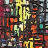 Paris Öl auf Leinwand signiert, 1959 50 x 31 cm