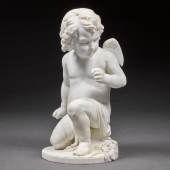Pio Fedi (1816 – 1892), Cupid, white marble, signed PiO FEDI FACEVA, est £10,000-15,000