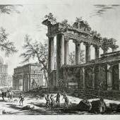 YB 051223 – Piranesi: Ruinen des Concordia-Tempels