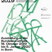 Plakat: BUNDESPREIS FÜR KUNSTSTUDIERENDE