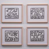 Keith Haring All drawings titled Untitled (Pop Shop Drawing) and estimated at $100,000/150,000 each