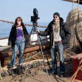 Lonnie van Brummelen & Siebren de Haan während der Dreharbeiten zu «Episode of the Sea», 2013