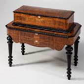 Musiktisch mit 8 auswechselbaren Walzen und je 8 Melodien Hersteller: B. A. Bremond, Geneve Schweiz um 1870 Technischer Kunsthandel Kling