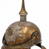 Preußischer Helm für Offiziere des Gardes du Corps / Garde-Kürassier-Regiments, um 1900 Mindestpreis:	4.900 EUR Aufrufpreis:	4.900 EUR