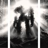 Robert Longo: Untitled (Pentecost), 2016 Charcoal on mounted paper, 3 panels, 304,8 x 609,6 cm Courtesy Metro Pictures New York © Robert Longo