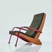 Jean Prouvé A Rare “Kangourou” Armchair, Model No. FV 22 circa 1951 Estimate $120/180,000 Courtesy Sotheby's