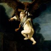 Rembrandt Harmensz. van Rijn (1606–1669) Ganymed in den Fängen des Adlers, 1635 Öl auf Leinwand, 177 × 129 cm Gemäldegalerie Alte Meister, Staatliche Kunstsammlungen, Dresden