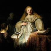 Rembrandt Harmensz. van Rijn (1606–1669) Judith am Bankett des Holofernes, 1634 Öl auf Leinwand, 143 × 154,7 cm Museo Nacional del Prado, Madrid