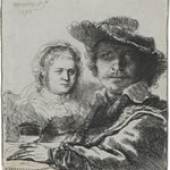 Rembrandt Harmenszoon van Rijn
Selbstbildnis mit Saskia, 1636
© Staatsgalerie Stuttgart, 2008