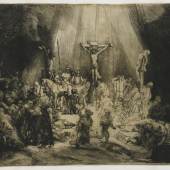 Rembrandt van Rijn, The Three Crosses, 1653. Mr and Mrs De Bruijn-van der Leeuw Bequest, Muri, Switzerland