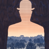 René Magritte L'hirondelle du faubourg , 1964 (c) Bildrecht, Wien, 2023/Courtesy Heidi Horten Collection