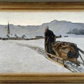 Return from the Woods, 1890 Giovanni Segantini (1858-1899) © Segantini Museum, St Moritz