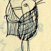 Zeichnung Richard Sterbas aus seinem Kalender, 1938 Copyright: Sigmund Freud Privatstiftung