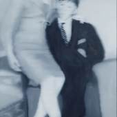 Richter, Gerhard, geb. 1932 Helga Matura mit Verlobtem. 1966 200,0 x 100,0 cm Öl auf Leinwand Kunstpalast, Düsseldorf © Gerhard Richter Foto: Kunstpalast – ARTOTHEK