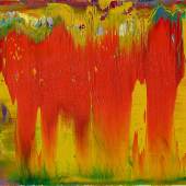Lot 642 Nr. 394 119 Gerhard Richter Abstraktes Bild  (WVZ 841-10). 1997 Öl auf Alu-Dibond, 29 x 37 cm Schätzpreis: € 300.000 – 400.000,-