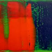 Gerhard Richter Green-Blue-Red | 1993 | Öl auf Leinwand | 30 x 40 cm | Für Parkett 35 Ergebnis: € 422.000