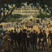 William Conor, The Dublin Horse Show, oil on canvas, est. £80,000-120,000 / €90,000-135,000