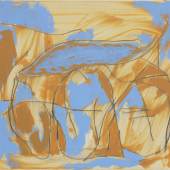 Robert Motherwell, Untitled 1986 Acryl und Graphit auf Leinwand 40,6 × 50,8 cm (16 × 20 in)