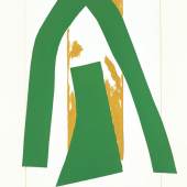 Robert Motherwell, Cathedral II 1977 Acryl, verleimtes Papier und Graphit auf Papier 762 × 508 mm (30 × 20 in)