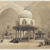 Louis Haghe nach David Roberts  Kairo. Moschee des Sultan Hassan, aus: Egypt and Nubia,1846–1849  © bpk / Staatliche Kunsthalle Karlsruhe 