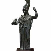 CHARLE SEDE Roman statuette of Minerva with her owlc.1st century ADBronze (c) CHARLES EDE