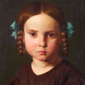 Eduard von Steinle »Bildnis der Tochter des Künstlers, Karoline von Steinle« (Um 1840/1845)