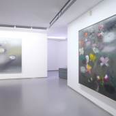 Ross Bleckner, Erwin Gross, exhibition view, private space, Reith/Seefeld