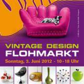Vintage Design Flohmarkt Dreizehn Wiener Designhändler Plakat