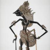 Schattenspielfigur (Prabu Kresna), Indonesien, Java, Ende 19. Jh., Slg. Buchner, Copyright Linden-Museum Stuttgart, Foto: A. Dreyer, Inv.-Nr. 24907-6 