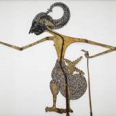 Schattenspielfigur (Raden Arjuna), Indonesien, Java, Ende 19. Jh., Slg. Buchner, Copyright: Linden-Museum Stuttgart, Foto: A. Dreyer, Inv.-Nr. 24908-3 